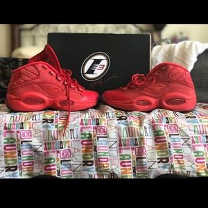 Reebok Question Mid Teyana T primal red/ice 8.5